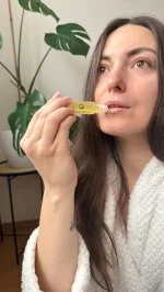 Purity Vision Óleo de baunilha para os lábios BIO (10 ml) - ajuda perfumada para lábios secos