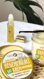 Purity Vision Óleo de baunilha para os lábios BIO (10 ml) - ajuda perfumada para lábios secos