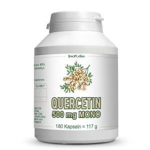 Quercetina 500 mg MONO, 180 cápsulas
