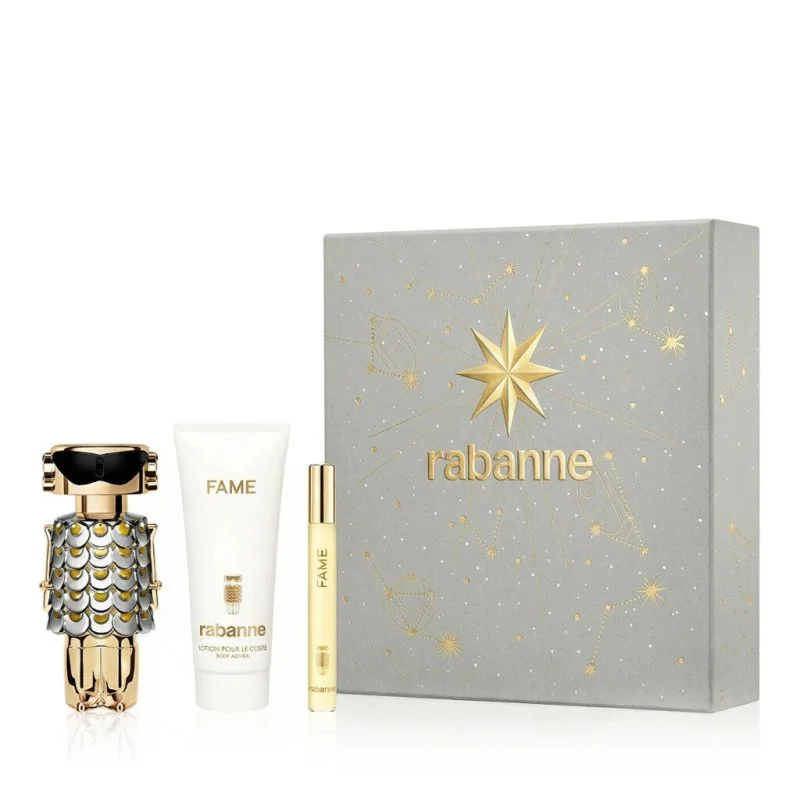 Fame 50 ml + EDP MINI 10 ml + BL água de perfume para mulheres 100 ml