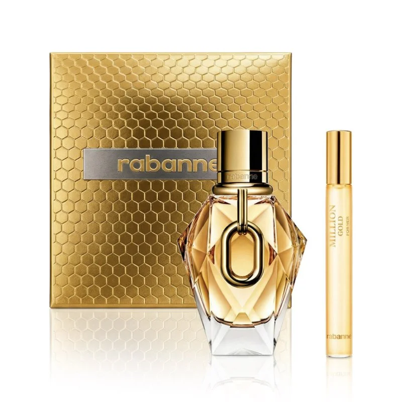 Million Gold For Her 90 ml + EDP água de perfume para mulheres 20 ml
