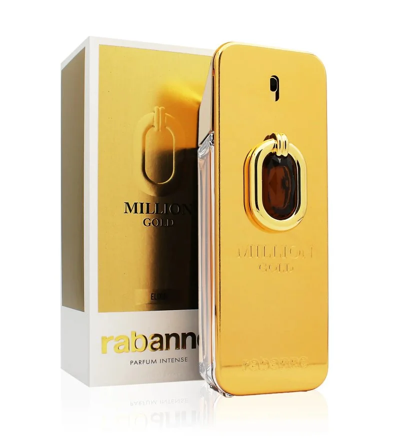 Million Gold Elixir perfume intenso para homens 200 ml