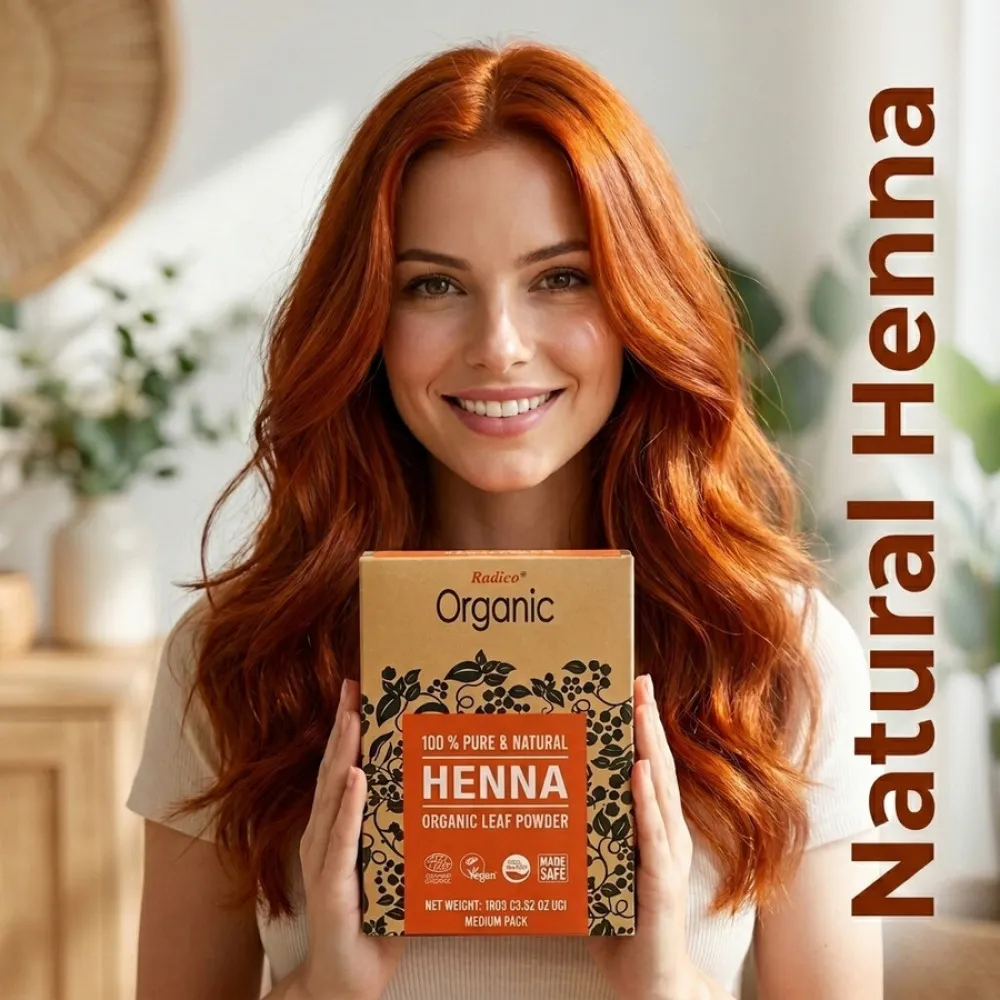 Radico Henna BIO (100 g) - para a saúde, brilho e força