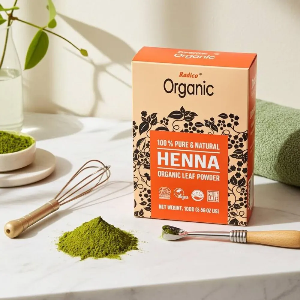 Radico Henna BIO (100 g) - para a saúde, brilho e força