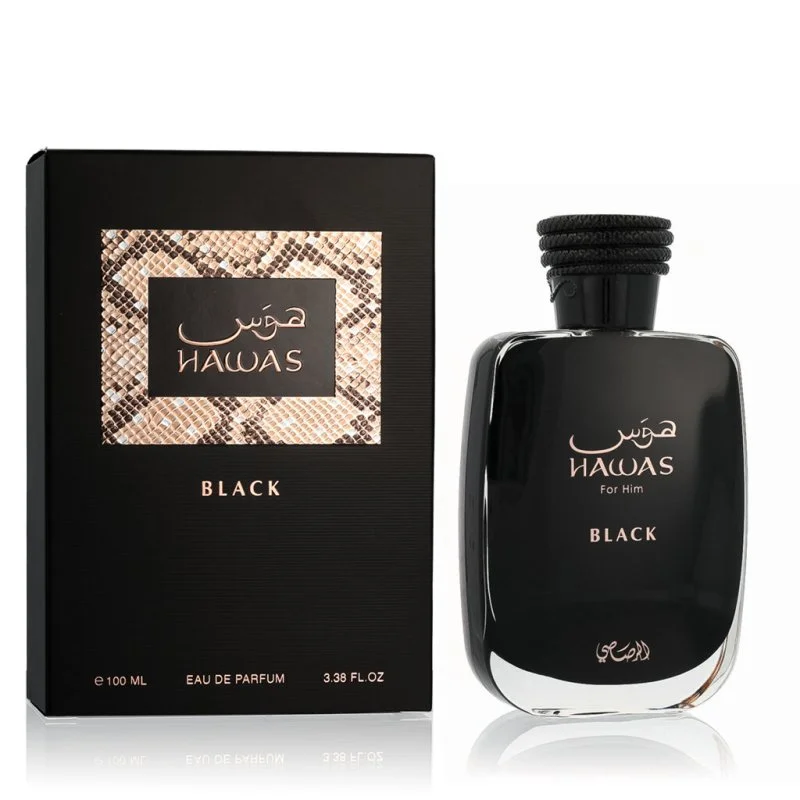 Hawas Black Eau de Parfum para homens 100 ml