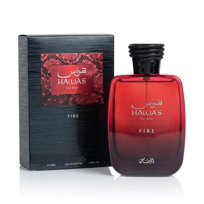 Hawas Fire eau de parfum para homem 100 ml
