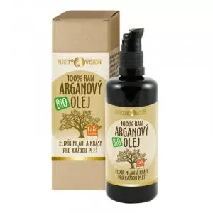 Purity Vision Óleo de Argan orgânico bruto 100 ml