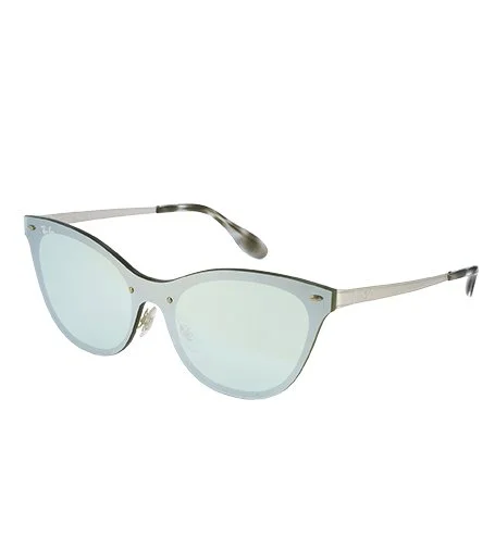 Óculos de sol RB3580N Blaze Cat Eye 43x140 mm verdes para mulher
