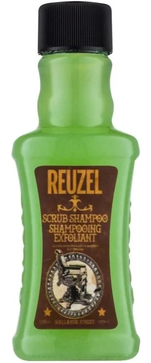 Scrub Shampoo champô esfoliante de limpeza profunda para homens 100 ml