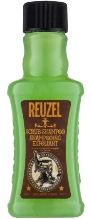 REUZEL Scrub Shampoo champô esfoliante de limpeza profunda para homens