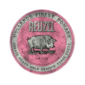 REUZEL Pomada Modeladora Rosa à Base de Óleo Fixação Forte 113 g