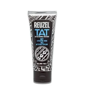 REUZEL TAT Buff Exfoliating Wash produto de limpeza suave para tatuagens