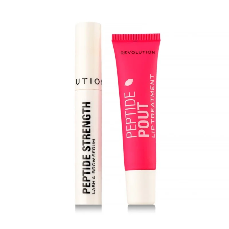 Peptide Pout Tratamento para Lábios Peptide Power Duo para Pestanas e Lábios
