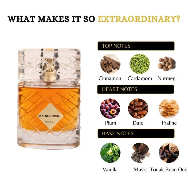 Golden Elixir U Extrato de Perfume 100 ml
