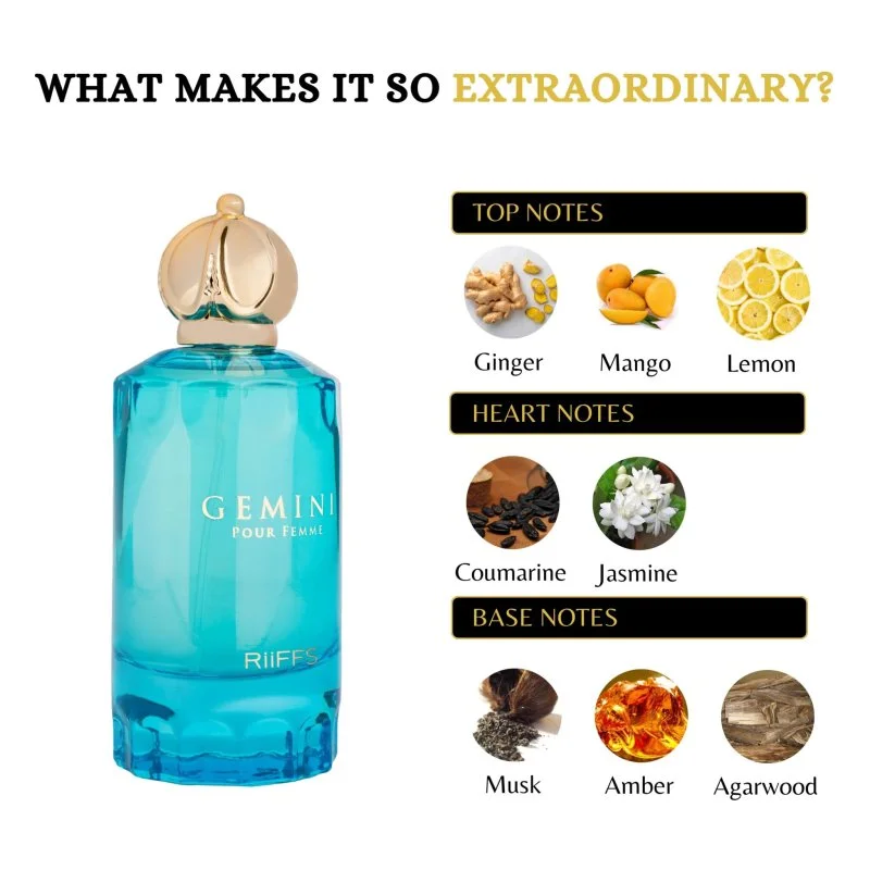 Gemini W Água de Perfume 100 ml