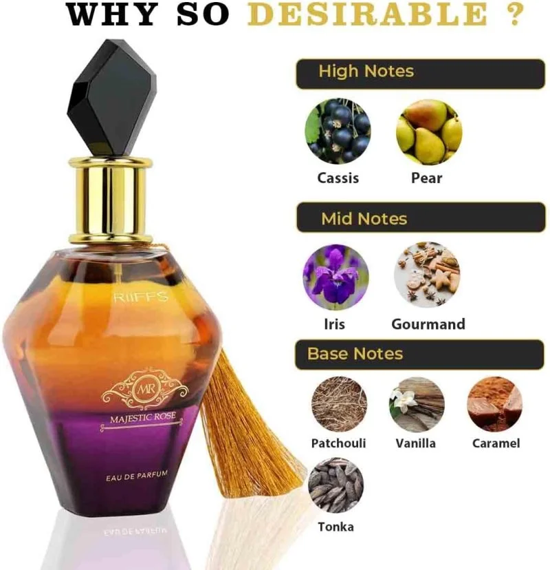 Majestic Rose W Água de Perfume 100 ml