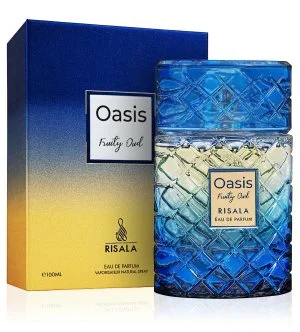 Risala Elite Oasis Fruity Oud água de perfume unissexo