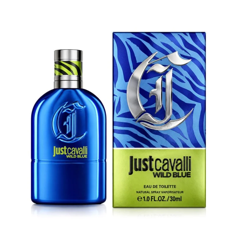 Just Cavalli Wild Blue eau de toilette unissex 30 ml