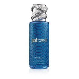 Roberto Cavalli Just Cavalli Vibrant Aqua spray corporal para mulheres
