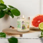 Rozvoněno Vela perfumada - Obrigado (130 ml) - com toranja, lima e bergamota
