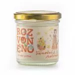 Rozvoněno Vela perfumada - Milagre de Natal (130 ml) - com especiarias de pão de gengibre