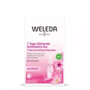 Weleda Óleo facial de rosas em ampolas - tratamento de alisamento de 7 dias 7pcs 6ml