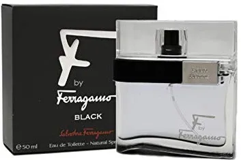 F by Ferragamo Black água de toilette para homens 50 ml