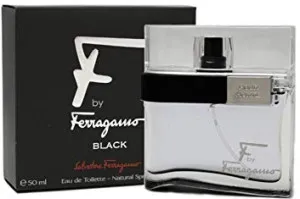 Salvatore Ferragamo F by Ferragamo Black eau de toilette para homens