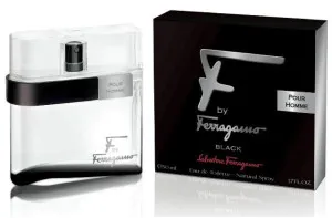Salvatore Ferragamo F by Ferragamo Black eau de toilette para homens 100 ml