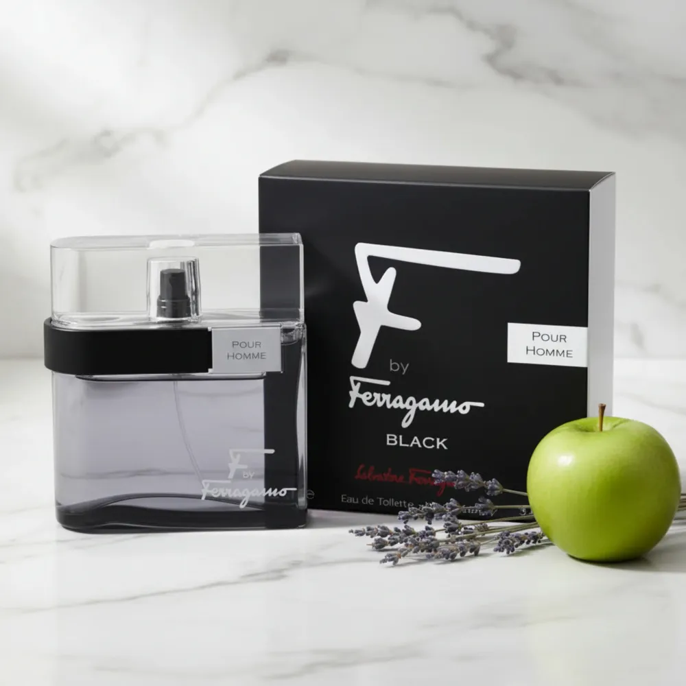 F by Ferragamo Black eau de toilette para homens 100 ml
