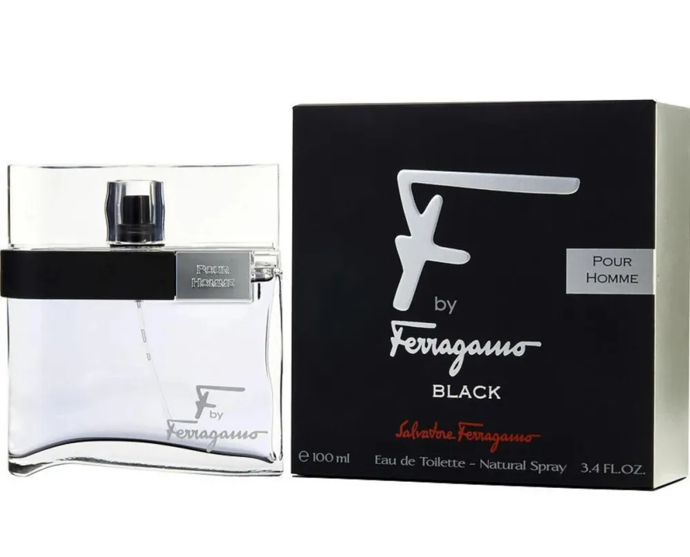 F by Ferragamo Black eau de toilette para homens 100 ml