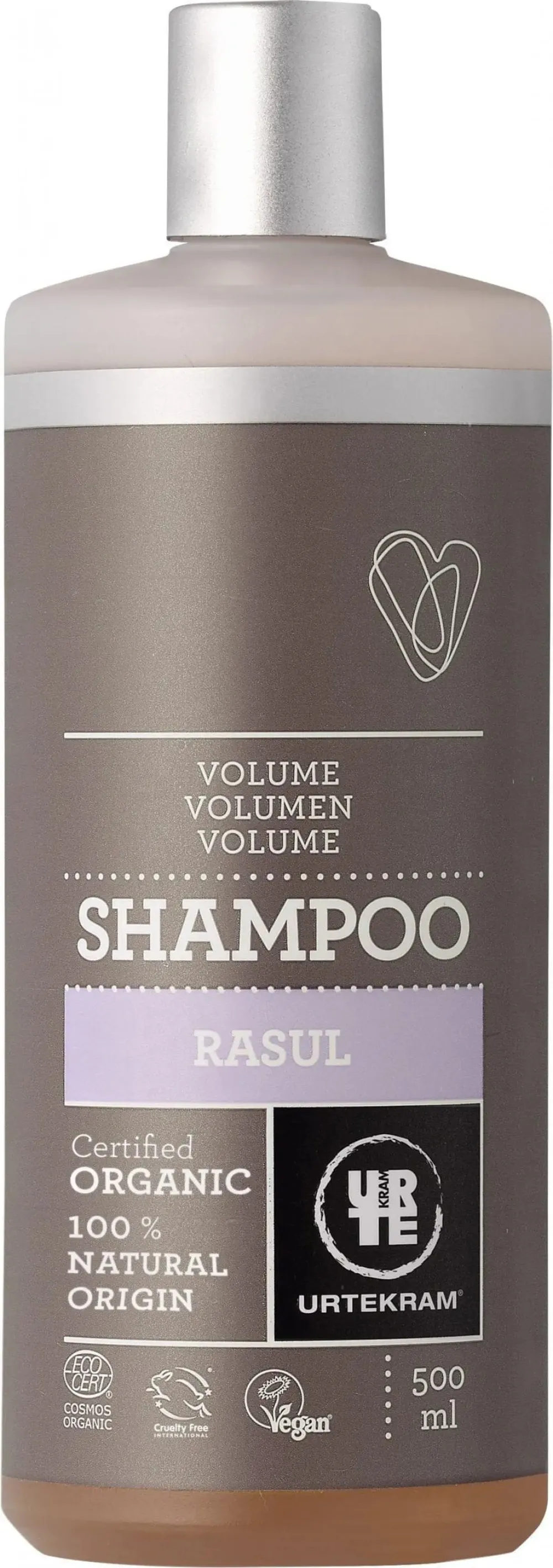 Urtekram Champô Rhassoul 500ml BIO, VEG