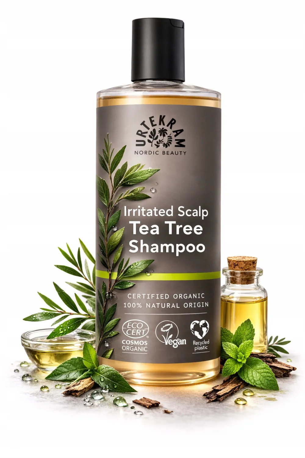 Urtekram Champô árvore do chá 500ml BIO