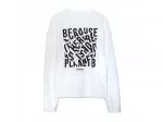 Ecoalf San Diego Unisex Because Sweatshirt Off White