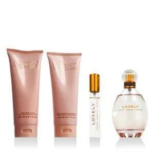 Sarah Jessica Parker Lovely 100 ml + EDP 15 ml + SG 200 ml + BL eau de parfum para mulheres