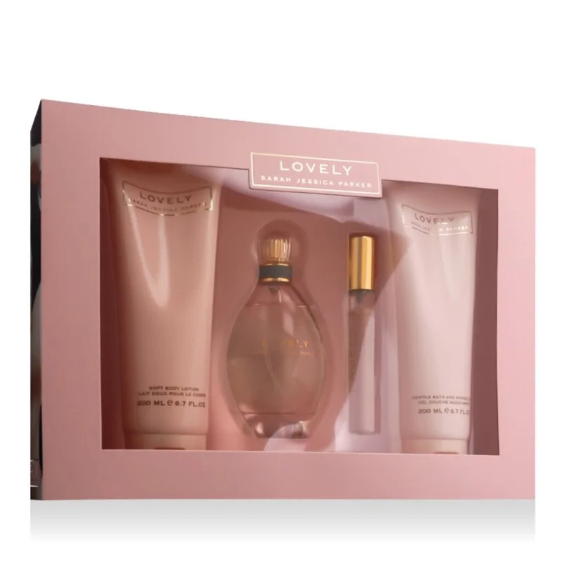 Lovely 100 ml + EDP 15 ml + SG 200 ml + BL eau de parfum para mulheres