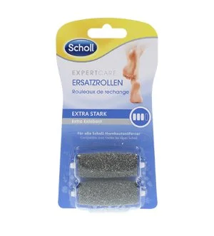 Scholl Velvet Smooth recargas com cristais de diamante extra ásperas 2 un.