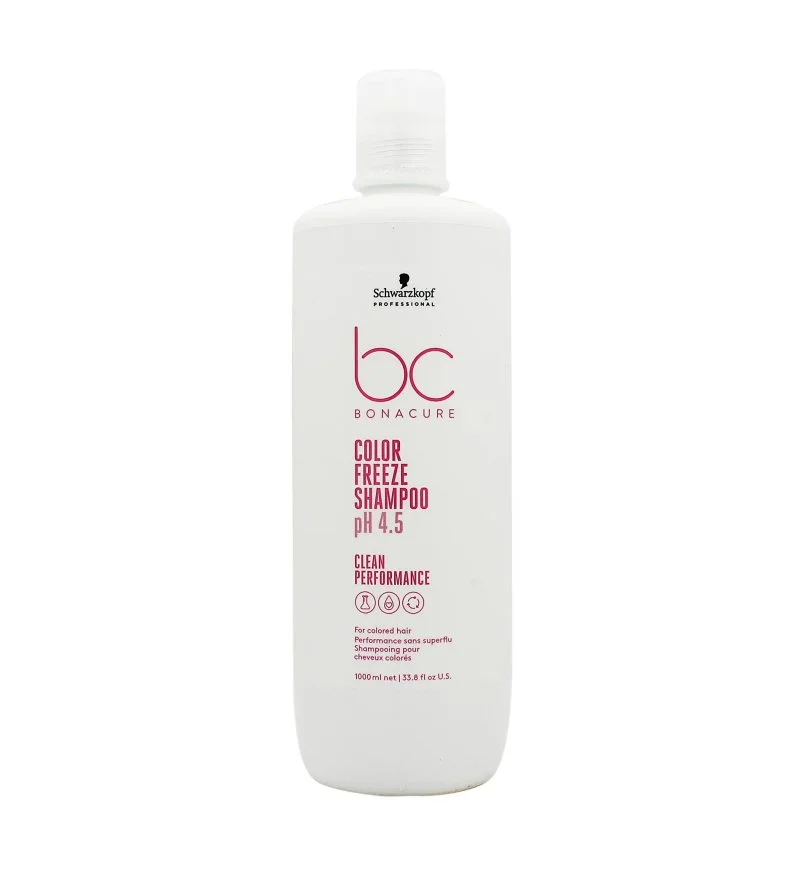 Professional BC Color Freeze Shampoo champô suave para cabelos pintados e com madeixas 1000 ml
