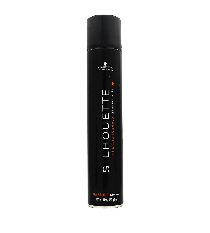 Professional Silhouette Super Hold Spray laca para cabelo com fixação extra forte 500 ml