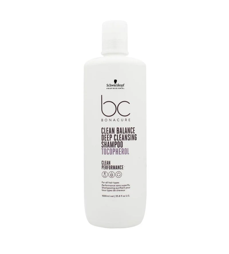 BC Clean Balance Deep Cleansing Shampoo shampoo de limpeza profunda para todos os tipos de cabelo 1000 ml