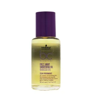 Schwarzkopf BC Frizz Away Smoothing Oil óleo para cabelos rebeldes e frisados