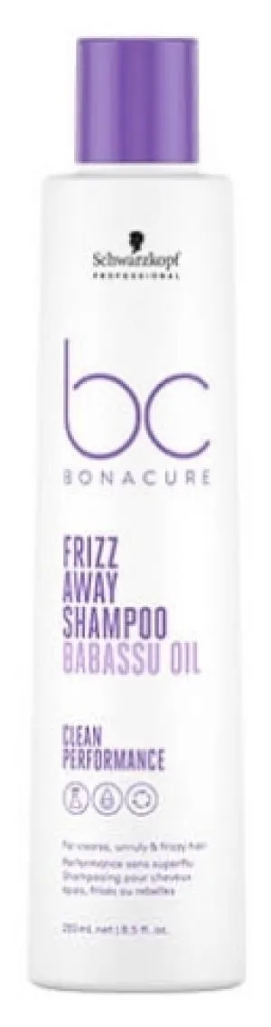 Schwarzkopf BC Frizz Away Shampoo champô para cabelos indisciplinados e frisados