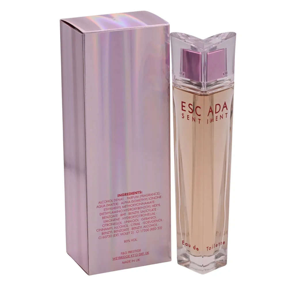 Sentiment Eau de Toilette para mulheres 75 ml