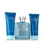 Ocean's Club Eau de Toilette para homens 100 ml + Bálsamo Pós-Barba 100 ml + Gel de Banho