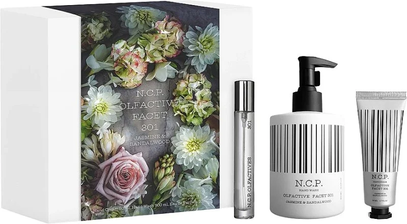 Naseem Olfactive Facet 301 (10 ml + Sabonete Líquido para as Mãos 300 ml + Creme de Mãos 50 ml) Eau de Parfum