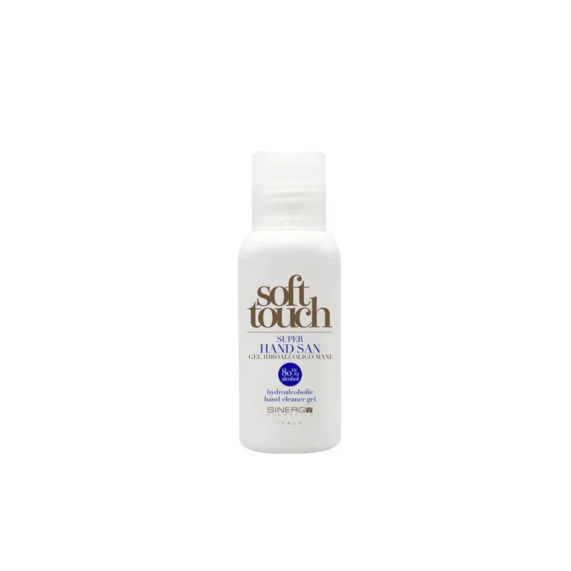 Super gel desinfetante antibacteriano para as mãos (80% de álcool) 75 ml