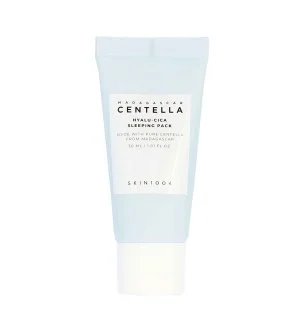 SKIN1004 Madagascar Centella Hyalu-Cica Sleeping Pack máscara de noite aperfeiçoadora e hidratante para refirmar a pele