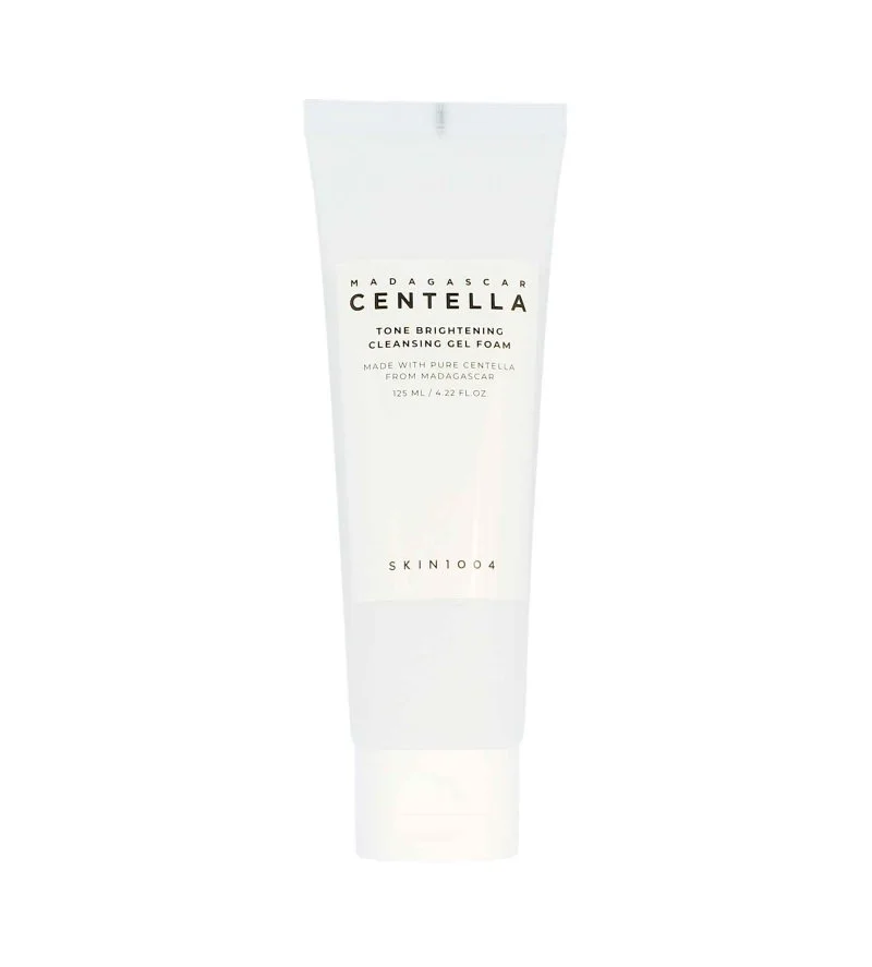 Madagascar Centella gel de limpeza espumante para iluminar e hidratar 125 ml