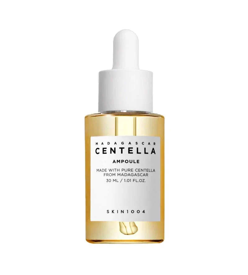 Madagascar Centella Ampoule sérum hidratante para acalmar e fortalecer a pele sensível 30 ml