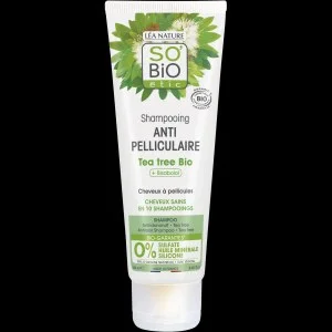 SO’BiO étic Champô anticaspa BIO com tea tree e bisabolol (250 ml) - com sumo de aloe vera
